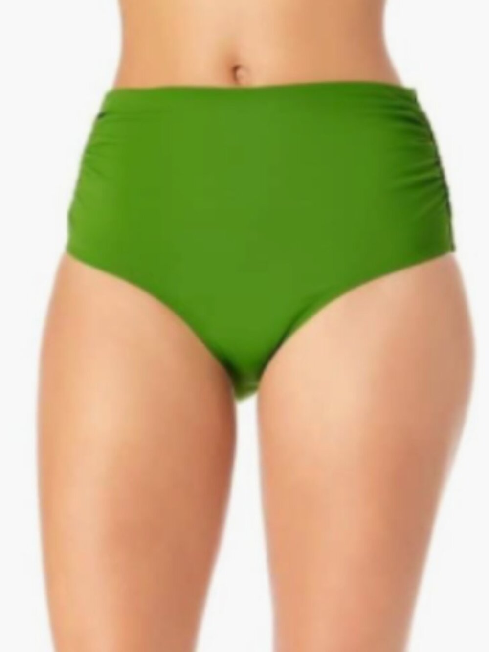 Anne Cole Women's Standard Convertible High Waist Shirred Swim Bottom XL - 8430